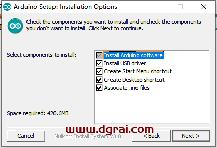 Arduino IDE v1.8.5【Arduino程序开发软件】安装教程