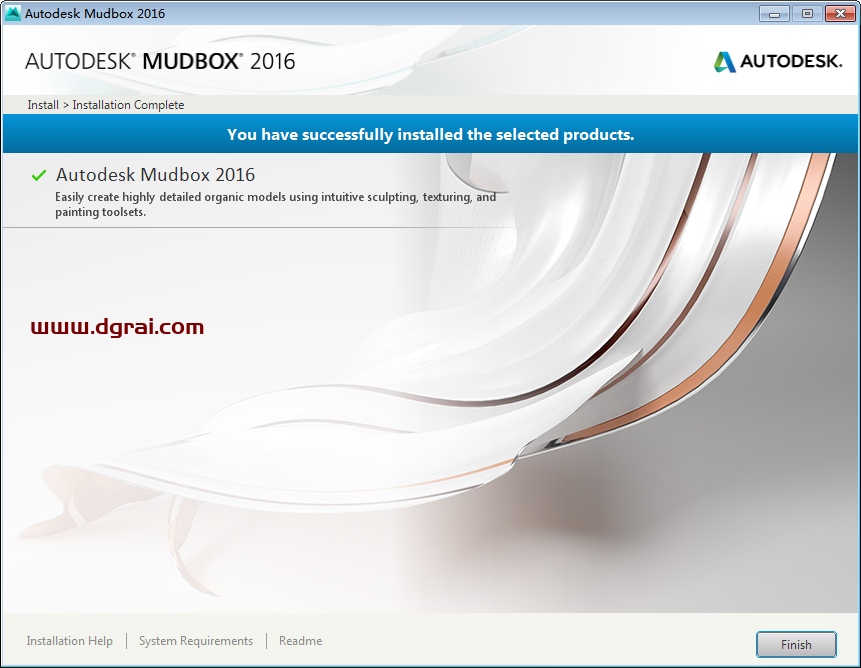 Autodesk mudbox 2016【3D数字雕刻软件】中文版下载附安装教程
