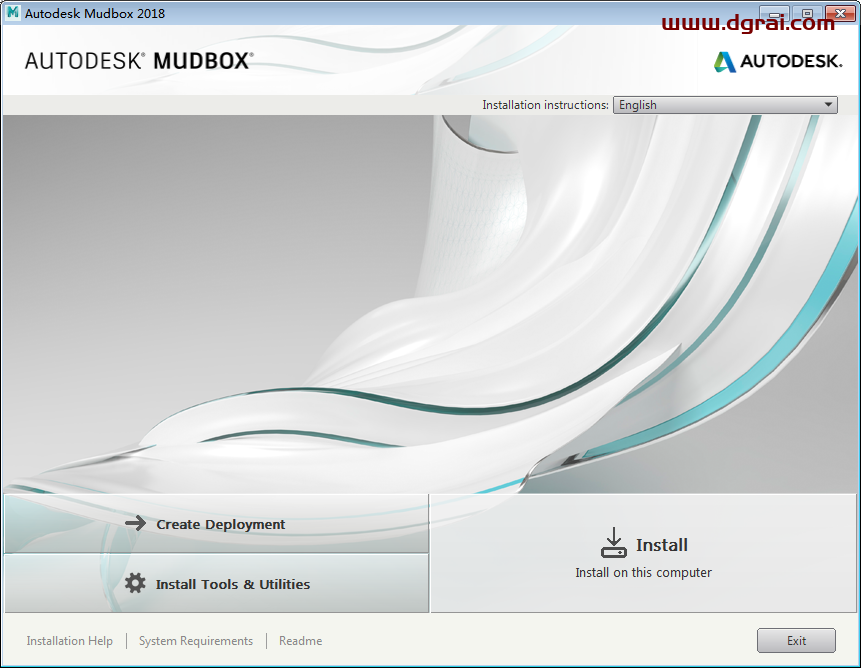 Autodesk mudbox 2018【3D数字雕刻软件】中文版下载与安装教程