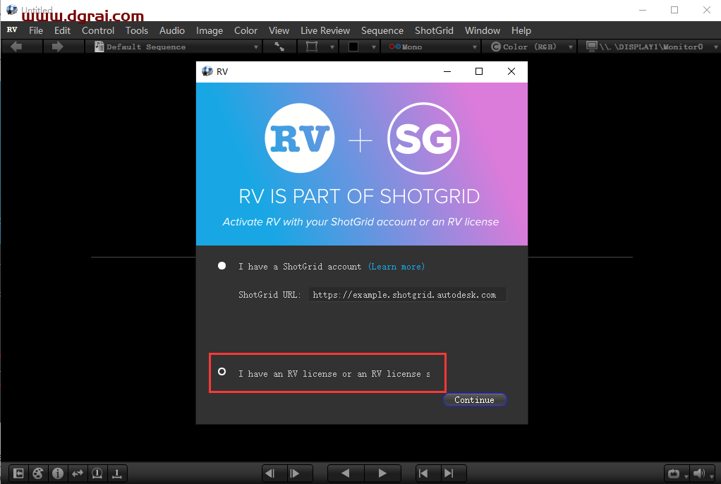 Autodesk Shotgun RV 2022【Shotgrid RV 2022视频后期处理软件】安装教程