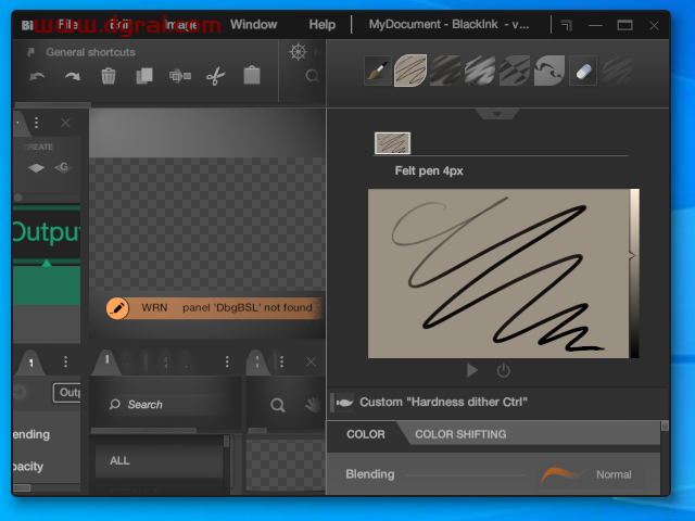 Black Ink 0.423【水墨画绘制软件】绿色版下载与安装教程