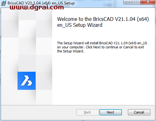 BricsCAD 21【2D/3D建模软件】英文版下载与安装教程