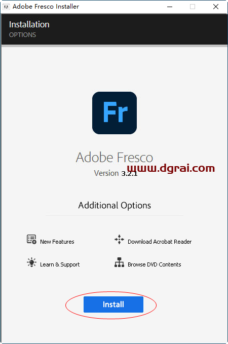 Adobe Fresco v3.2.1安装教程