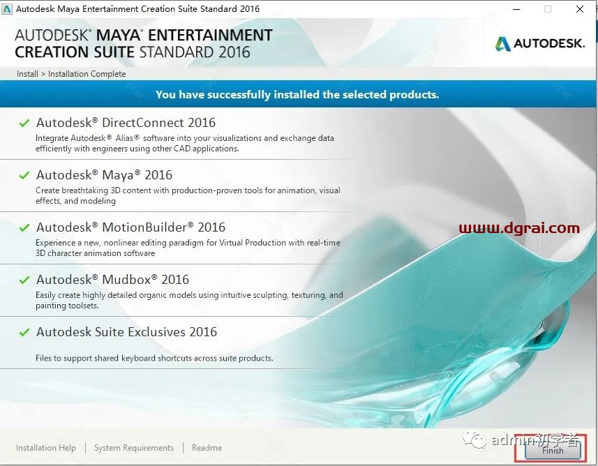 Autodesk Maya2016安装教程