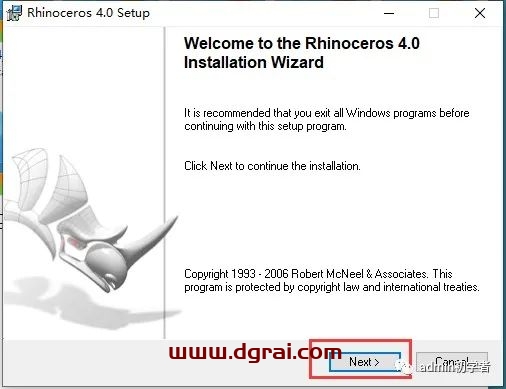 Rhino4.0犀牛4.0安装教程
