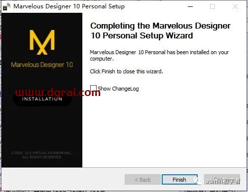 Marvelous Designer 10安装教程