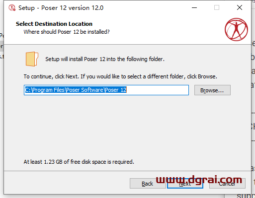 Poser 12.0安装教程
