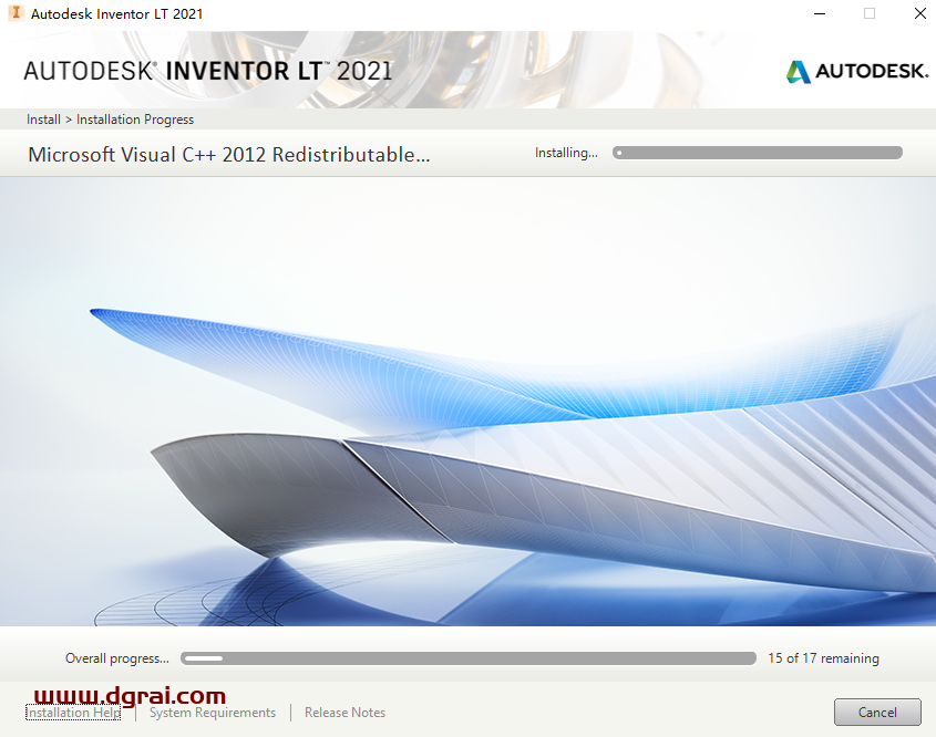 Autodesk Inventor 2021英文版安装教程