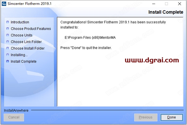 Simcenter Flotherm XT 2019下载与安装教程