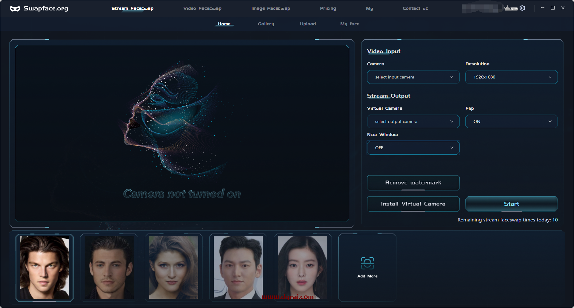 swapface v1.1.0安装包下载与安装教程【AI换脸工具】