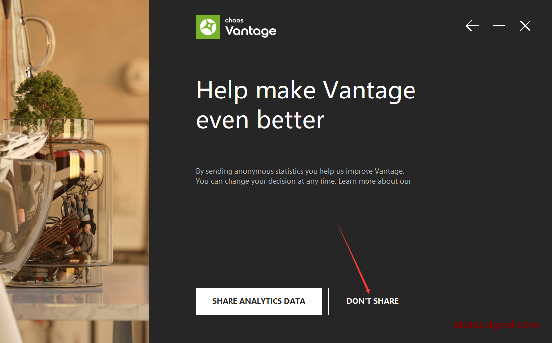 Chaos Vantage 1.8.5实时光线追踪预览软件【附安装教程】英文版下载