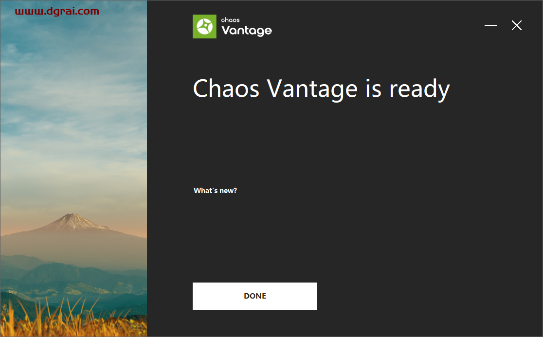 Chaos Vantage 1.8.5实时光线追踪预览软件【附安装教程】英文版下载