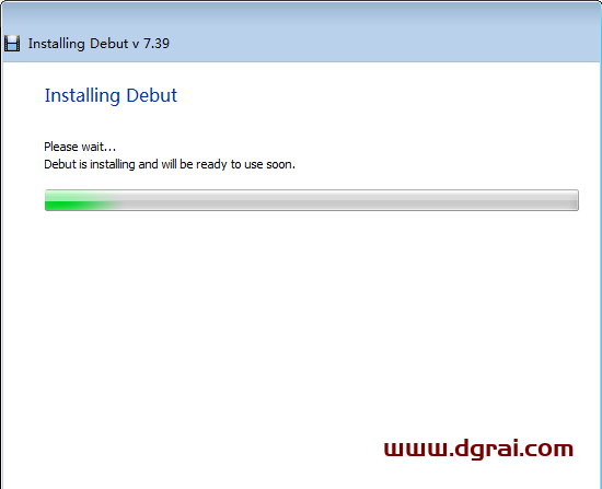 Debut Video Capture Software (屏幕录制软件) V7.39下载与安装教程