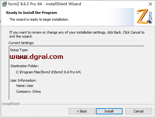Form-Z Pro v8.6.3.1【3d建模软件】绿色版下载与安装教程