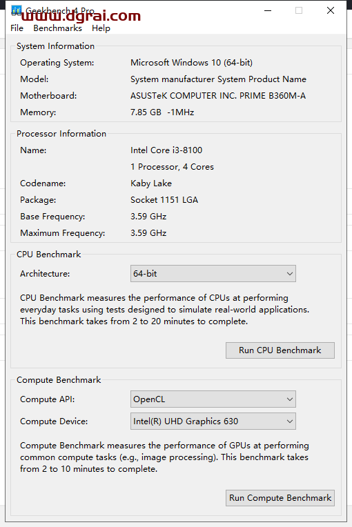Geekbench v4.3.2【电脑版跑分软件】英文版下载与安装教程