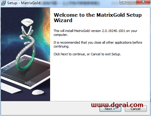 Gemvision MatrixGold v2.0.19240【珠宝设计软件】下载与安装教程