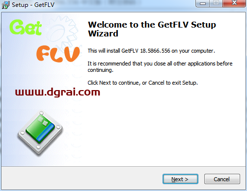 GetFLV v18.5866.556【FLV视频下载转换器】下载与安装教程