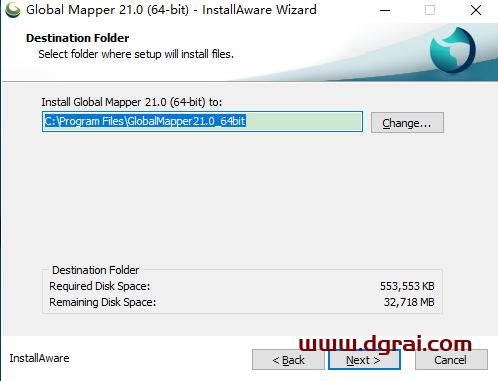 Global Mapper21学习版下载【Global Mapper21】安装教程