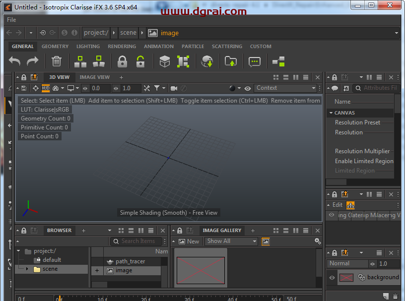 Isotropix Clarisse iFX 3.6【动画渲染软件】绿色版下载与安装教程