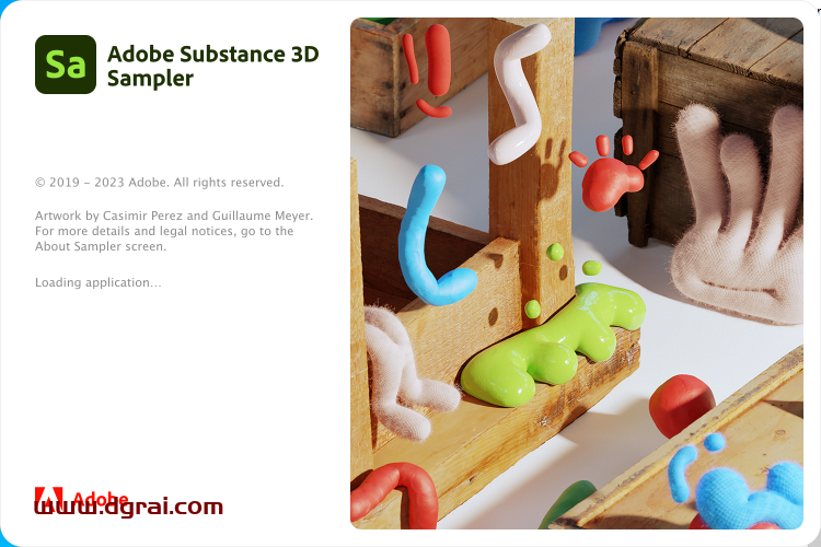 【真实材质贴图制作软件】Substance 3D Sampler v4.1.1简体中文版下载与安装教程