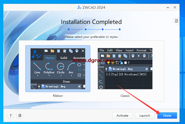 中望CAD ZWCAD Professional 2024【国产CAD软件下载】英文版安装教程