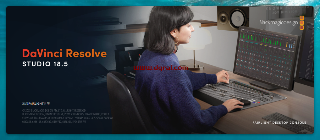DaVinci Resolve v18.5.1达芬奇调色中文学习版下载与安装教程