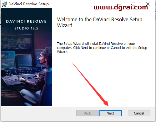 DaVinci Resolve v18.5.1达芬奇调色中文学习版下载与安装教程