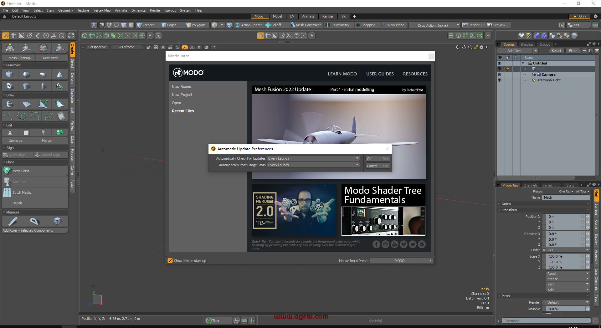 The Foundry MODO 16.1v4【三维建模模型软件】学习版下载与安装教程