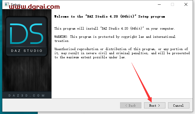 DAZ Studio Pro 4.20免费版下载【DAZ Studio 4.20】英文学习版安装教程