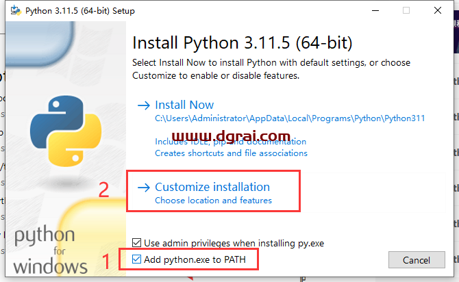 python 3.11.5 官方英文免费版安装教程-附下载地址