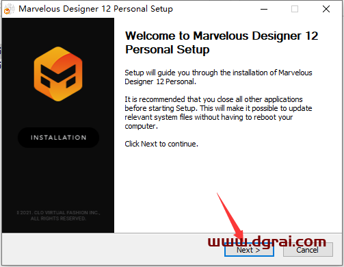 Marvelous Designer 12 Personal 7.2.209【MD服装设计软件】学习版下载与安装图文教程