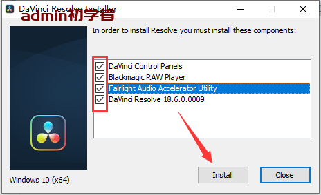 DaVinci Resolve v18.6.0达芬奇调色中文学习版下载与安装教程