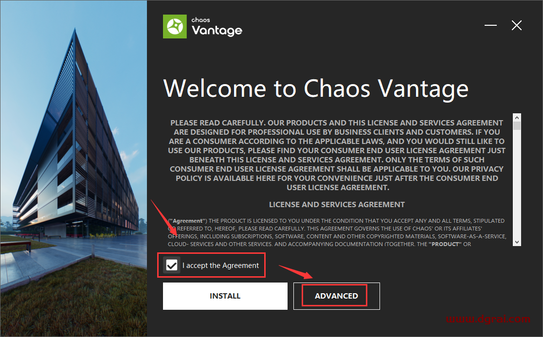Chaos Vantage 2.0.1免费英文学习版下载与安装教程