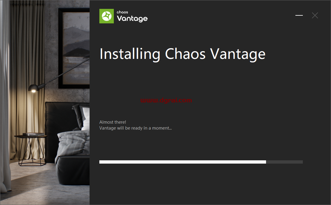 Chaos Vantage 2.1【实时光线追踪预览软件】英文激活版下载与安装教程