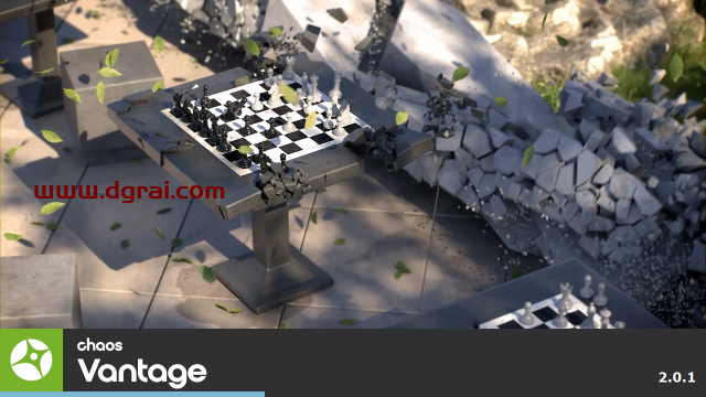 Chaos Vantage 2.0.1免费英文学习版下载与安装教程