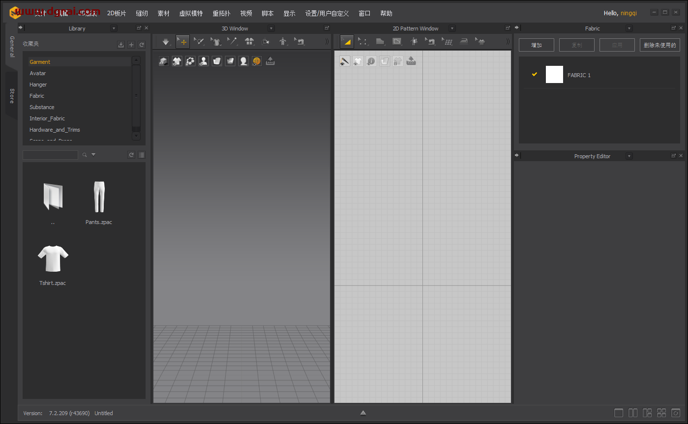 Marvelous Designer 12 Personal 7.2.209【MD服装设计软件】学习版下载与安装图文教程
