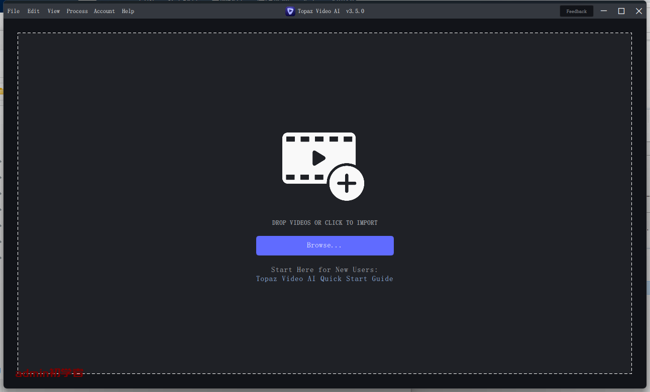 Topaz Video AI-v3.5.0英文绿色免安装版下载与安装教程