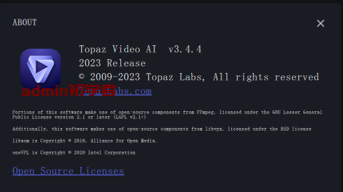 Topaz Video AI-v3.4.4英文绿色便携版下载与安装教程