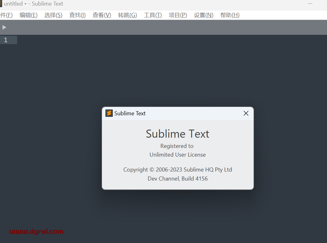 【代码编辑器】Sublime Text中文学习版 4.0 Build 4156 Dev 绿色便携版