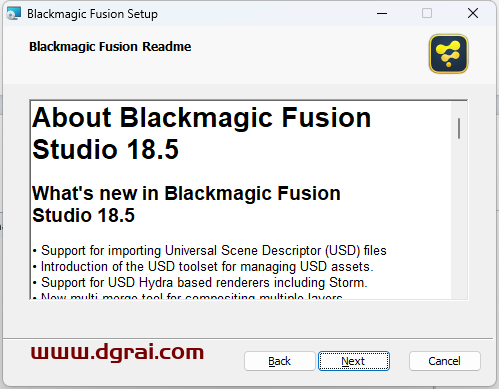 Blackmagic Fusion Studio v18.5特别版下载与安装教程