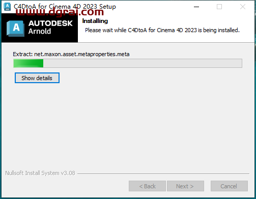 SolidAngle C4DtoA 4.6.51 for C4D R24-2024 英文学习版下载与安装教程