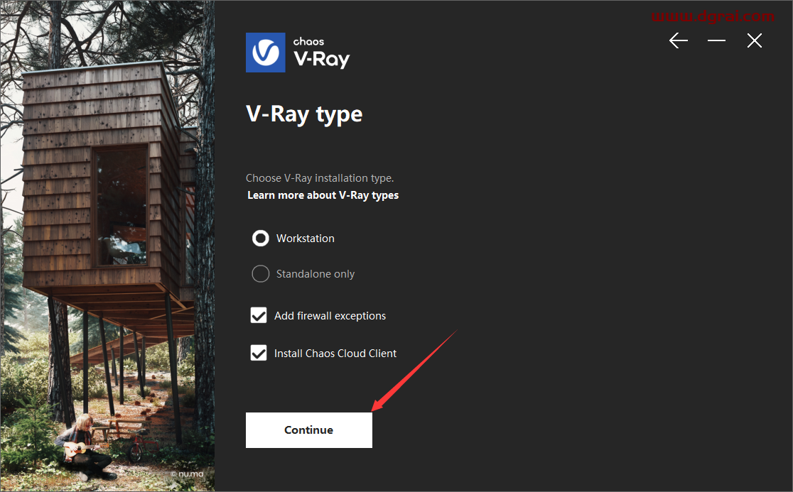 V-Ray 6.00.04 for Cinema 4D R21-2023英文学习版下载与安装教程