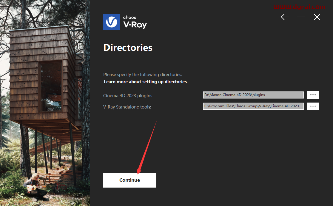 V-Ray 6.00.04 for Cinema 4D R21-2023英文学习版下载与安装教程