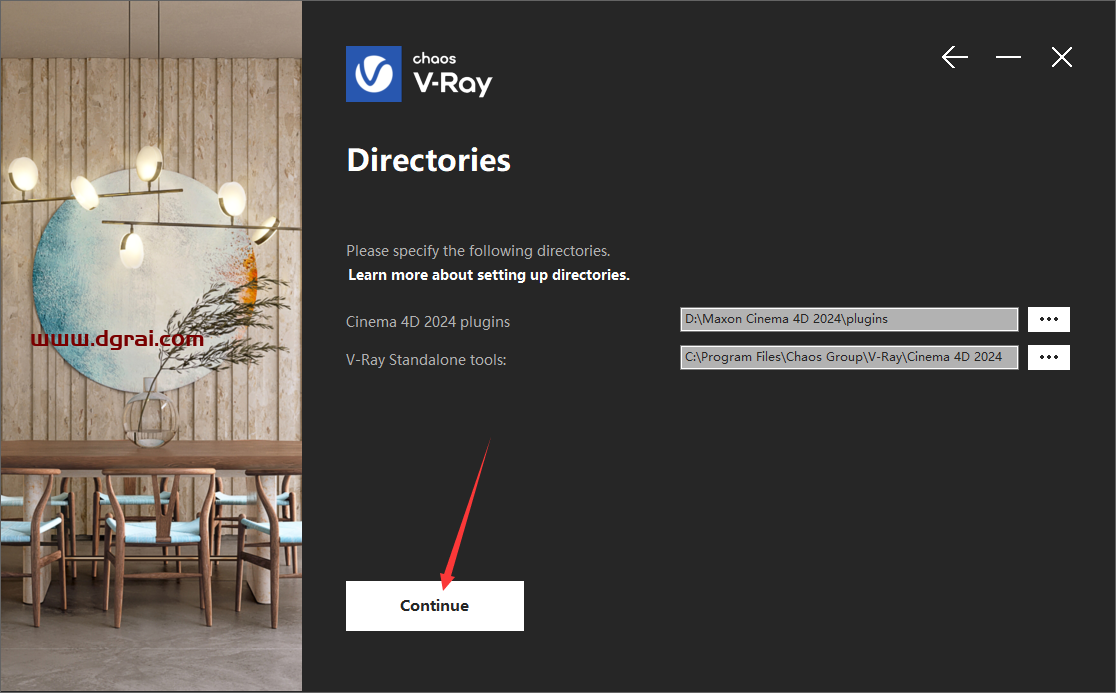 VRay 6.10.01 for Cinema 4D 2024 免费英文学习版下载与安装教程