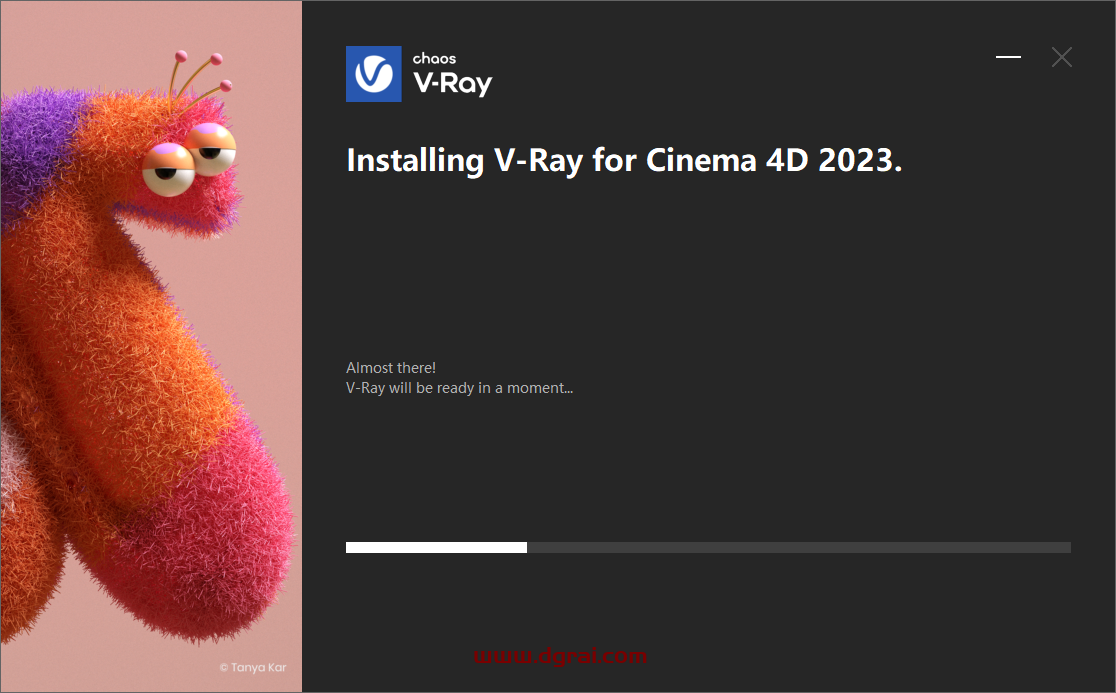 V-Ray 6.00.04 for Cinema 4D R21-2023英文学习版下载与安装教程