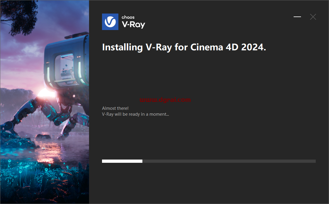 VRay 6.10.01 for Cinema 4D 2024 免费英文学习版下载与安装教程