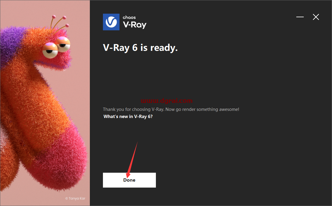 V-Ray 6.00.04 for Cinema 4D R21-2023英文学习版下载与安装教程