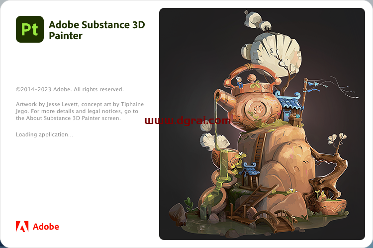 Substance 3D Painter v9.1.0【材质纹理设计3d软件】中文学习版下载与安装图文教程