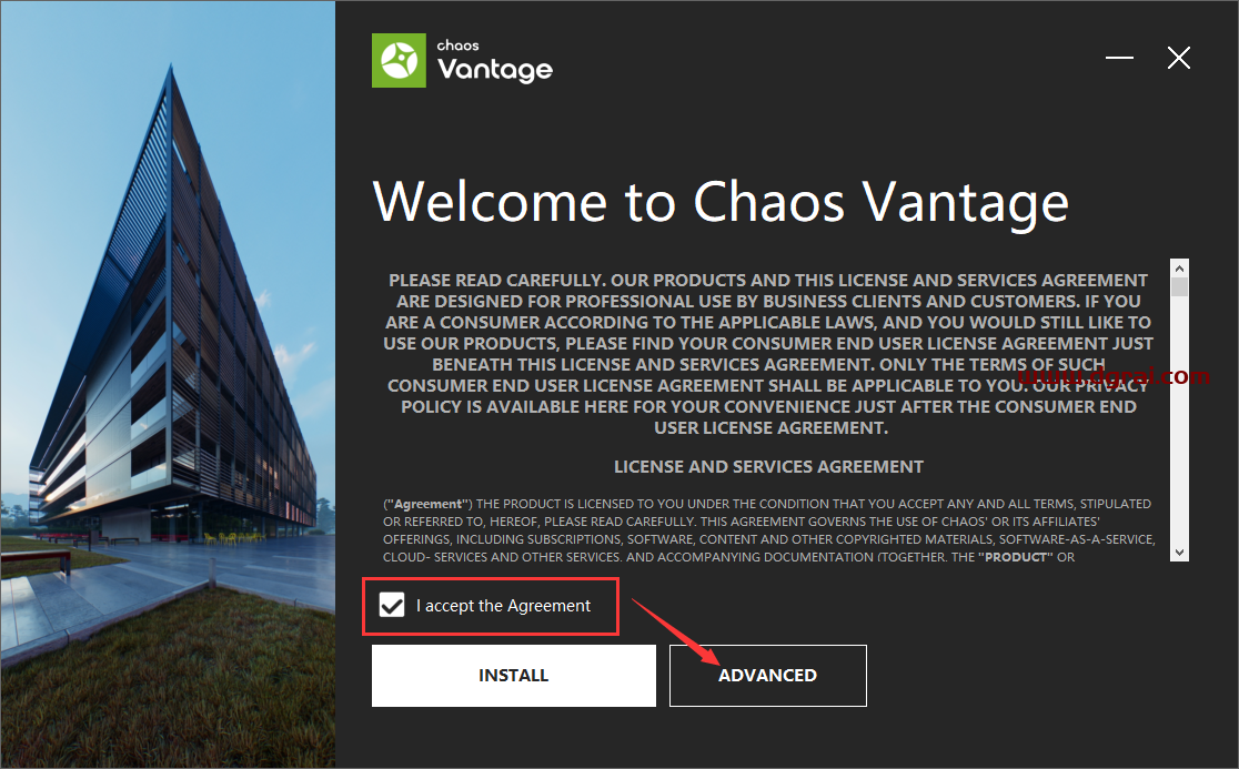 Chaos Vantage 2.2.1中文版【实时光线跟踪渲染】安装包下载与安装教程