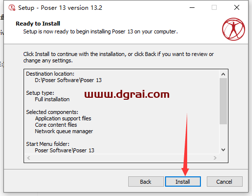 Poser 13.2【三维人体动画渲染软件】安装包下载与安装教程